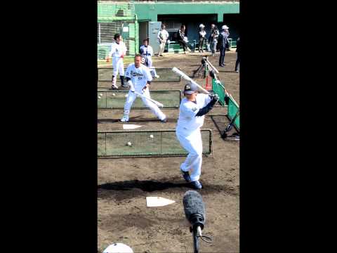 李スンヨプ選手②　オリックス春季キャンプ2011初日
