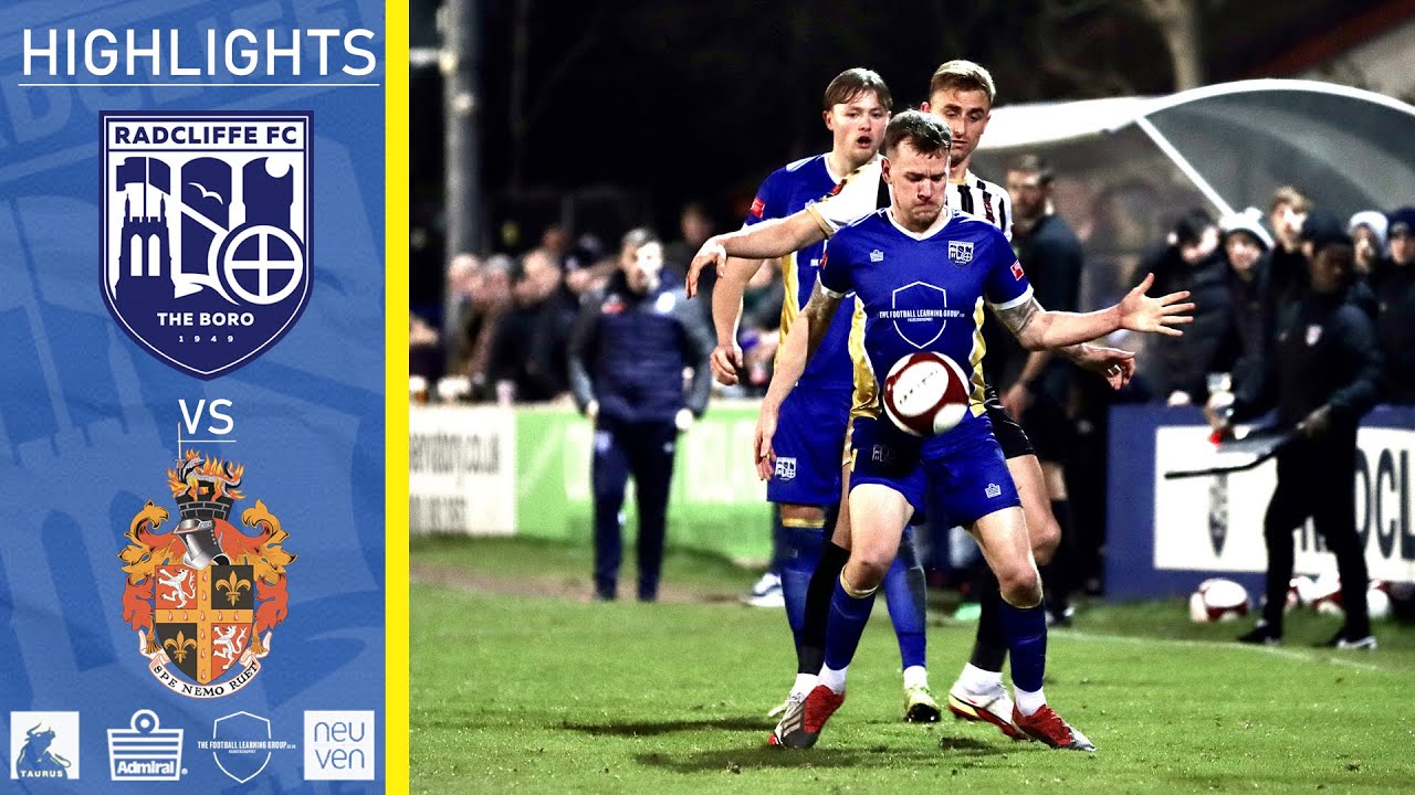 Radcliffe FC Radcliffe FC vs Spennymoor FC YouTube
