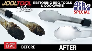 Restoring BBQ tools & Cookware on the JOOLTOOL - LIVE with Anie
