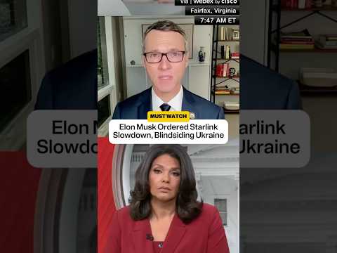 Elon Musk & Trump are pointing fingers at each other while Russia bombs Kyiv apartment buildings