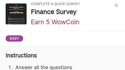 How to complete easily Fast finance SURVEY latest tricks 2022