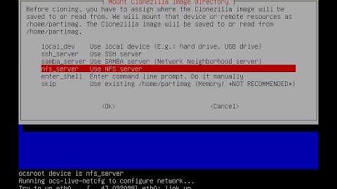 CentOS / RHEL Linux Virtualization Part 2/3: image migration to VMWare using Clonezilla - NFS