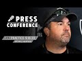 Coach Guenther Discusses Saints Tempo on Offense, Johnathan Abram's Energy | Las Vegas Raiders