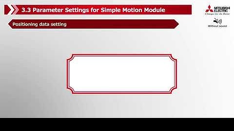 07 of 16 MELSEC iQ R Parameter Settings for Simple Motion Module