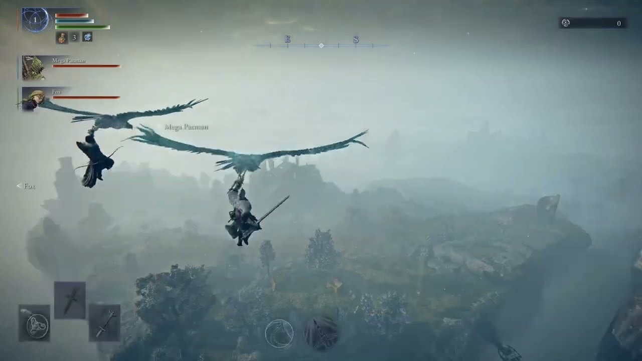 Elden Ring Nightriegn - Dark Sovereign Fulghor Run w/ Megapacman and Fox