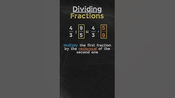 Dividing Fractions