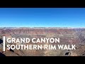 [4K] WALKING: GRAND CANYON - Winter walk along the Southern Rim
