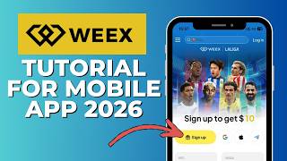 WEEX Tutorial for Mobile App 2026 — Sign Up + KYC (Step-by-Step) screenshot 4