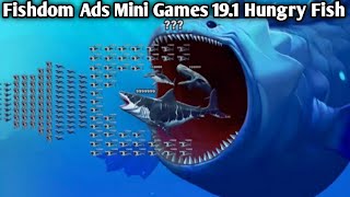 Fishdom Ads Mini Games 19.1 Hungry Fish | New update level Trailer video screenshot 5