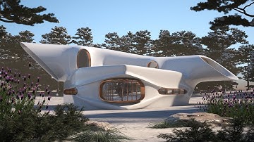 Architecture Building Modeling with Rhino 7 SubD Tools [5/8]