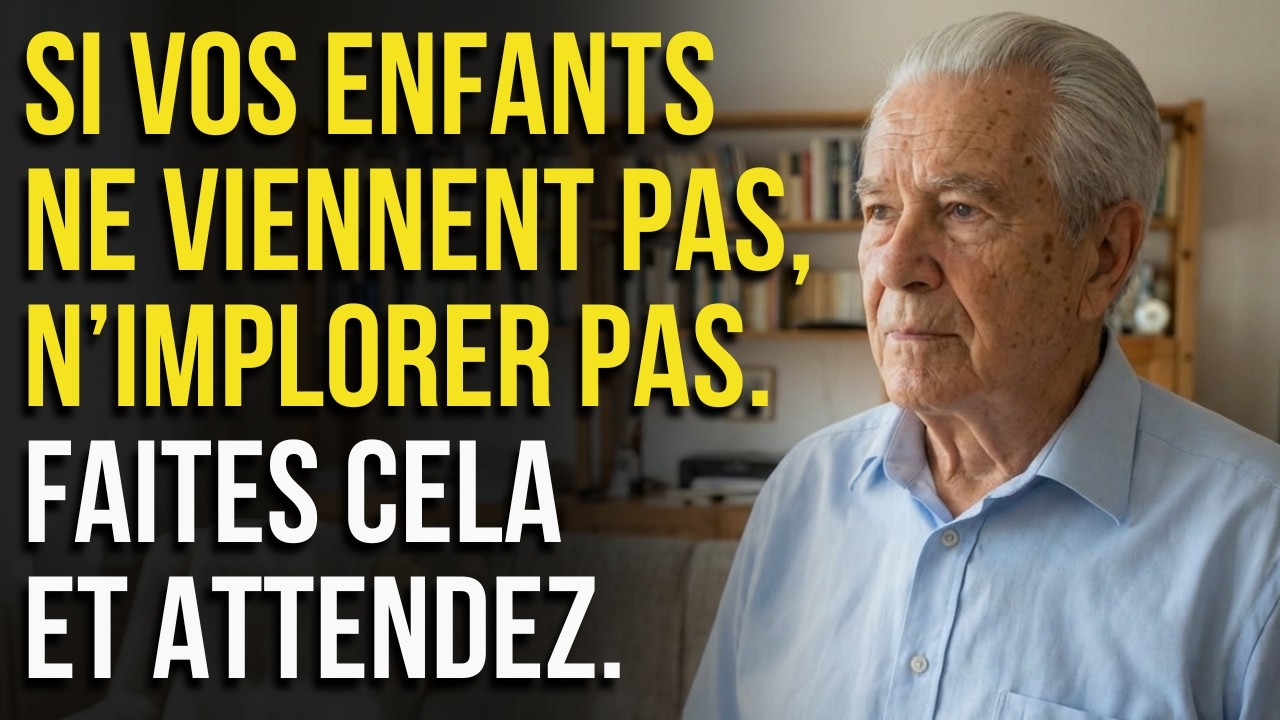 J’ai 91 Ans, Mes Enfants Ne Me Visitaient Jamais, Mais Quand J’ai Fait Cela, Ils Sont Venus Aussitôt
