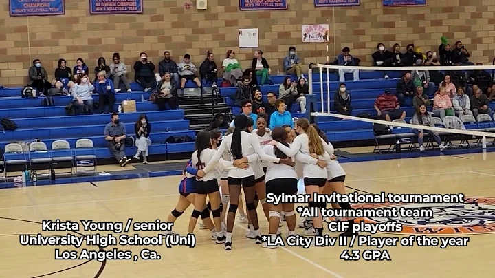 Krista Young / Senior highlights @ Uni High / Clas...