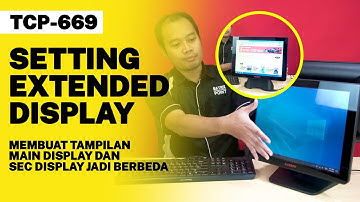KASSEN TCP-669 - SETTING EXTENDED DISPLAY
