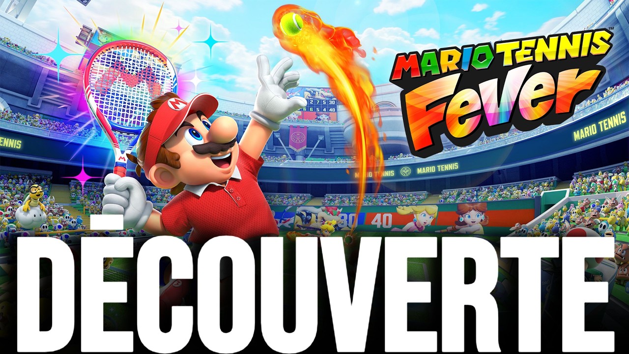 MARIO TENNIS FEVER sur NINTENDO SWITCH 2 🔥 GAMEPLAY FR | PREMIER AVIS !