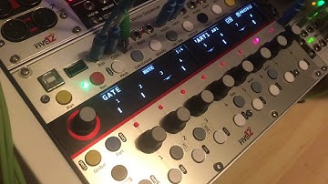 Creating an interesting melody and beat using the Five12 Vector sequencer.