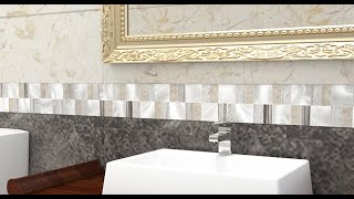 The 3D effect gives it a real tile appearance