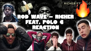 Rod Wave - Richer ft. Polo G // REACTION // TEM HOTT