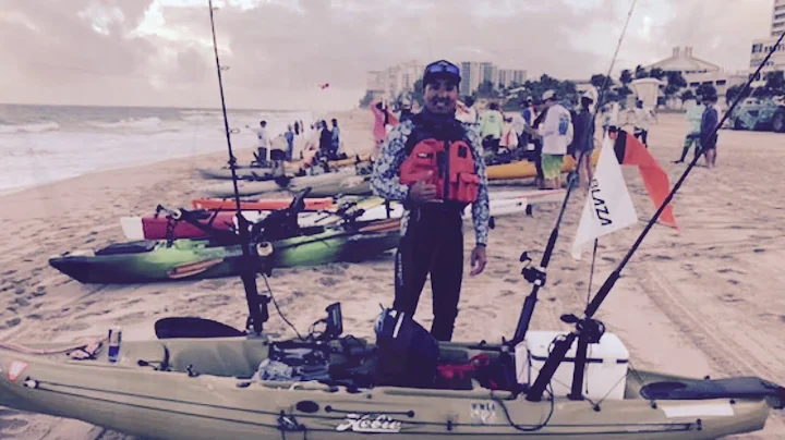 Extreme kayak fishing tournament