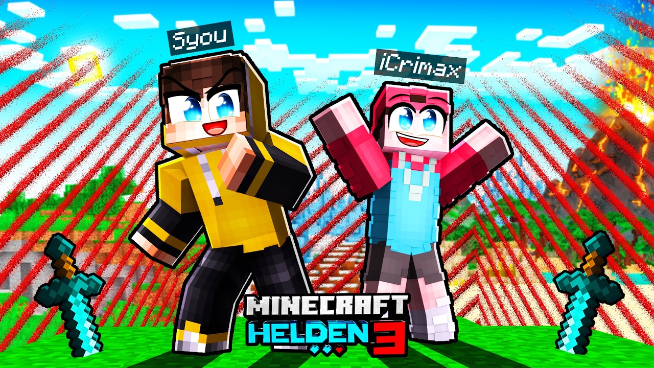 🔴der ERSTE Minecraft HELDEN 3 LIVESTREAM die BORDER FALLEN ENDLICH!