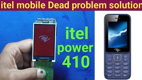 Itel 5618N Dead Problem Solution!  All types itel Mobile  Dead Solution!