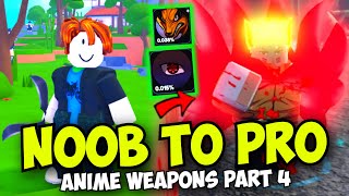 Noob To Pro In Anime Weapons Beating The New Mini Upd Getting All Secret Gachas