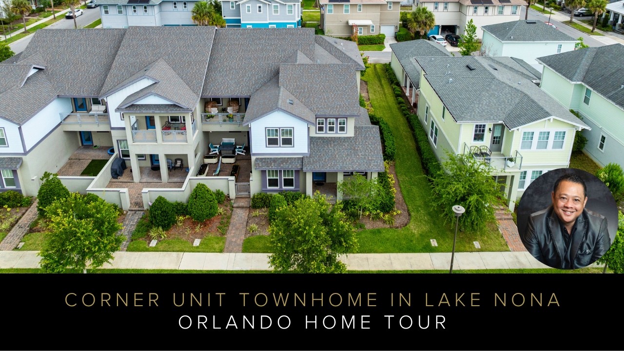 Corner Unit Townhome in Lake Nona | Orlando Home Tour