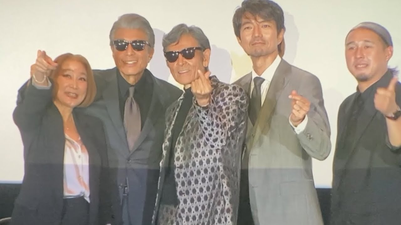 あぶない刑事  舞台挨拶 さよなら 丸の内TOEI 『あぶない刑事』舘ひろし・柴田恭兵 舞台