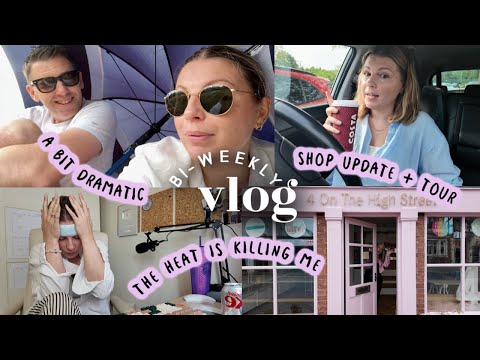 Shop Updates Am I Being Dramatic Or Was It The Week Before My Period WEEKLY VLOG 24