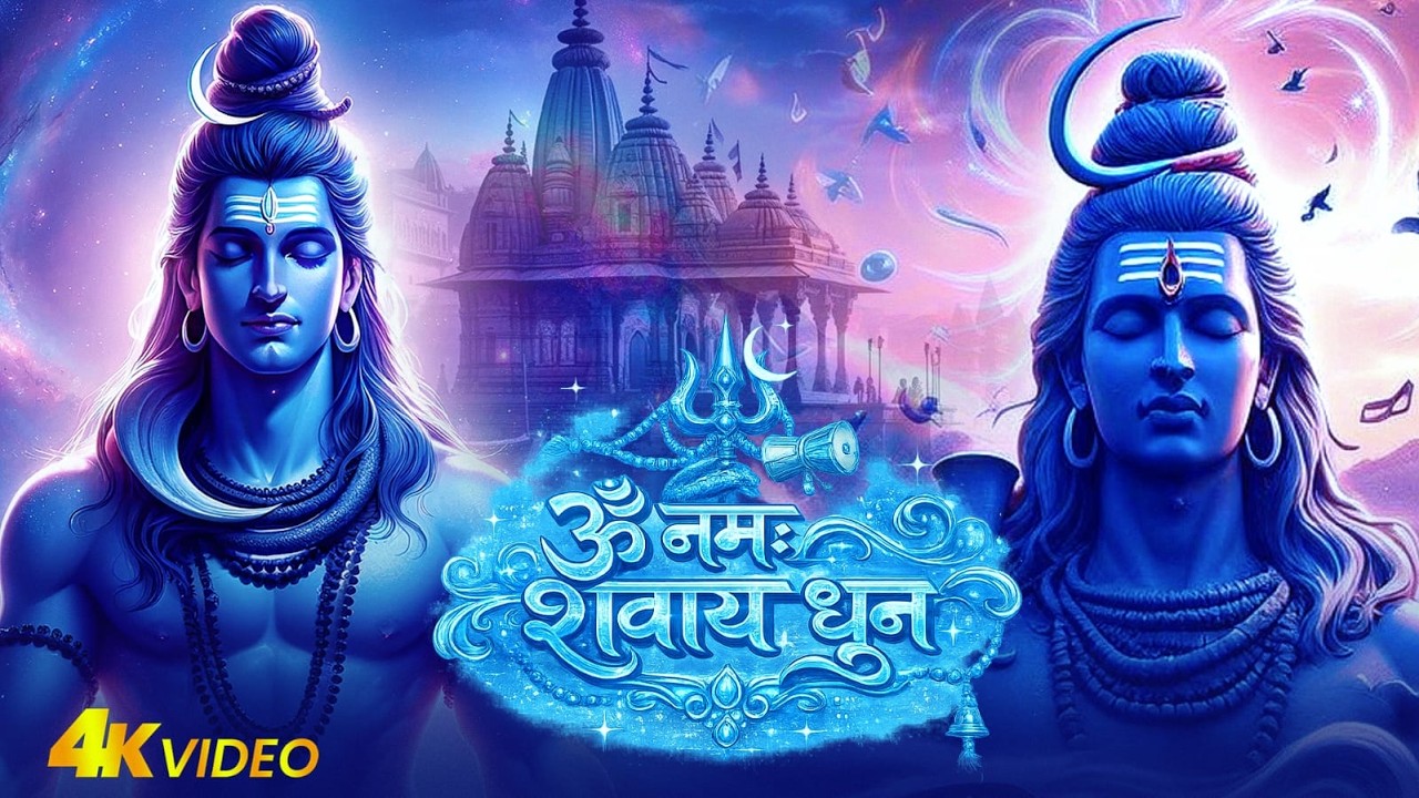 ॐ नमः शिवाय धुन | Om Namo Shivaya Chant | Shiva Meditation Mantra | Har Har Mahadev 🔱