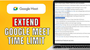 Snelle handleiding voor het verlengen van de Google Meet-tijdslimiet (2024)