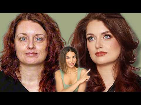 بشرة نضرة ومظهر عيون متوهج للبشرة الناضجة