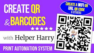 Create QR Codes & Barcodes for Print — Standalone and Variable Data Batch Jobs