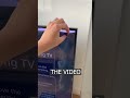 EPIC FAIL. Woman Peels Samsung TV's 'Screen Protector