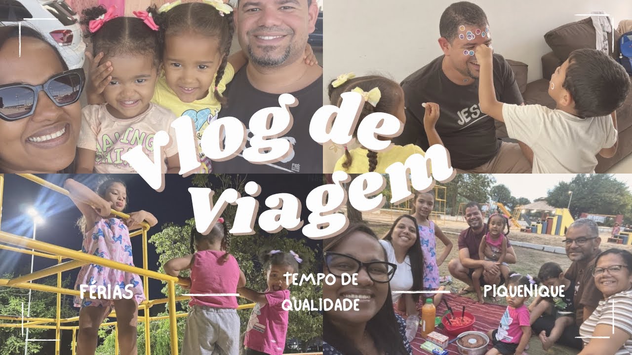 CHEGAMOS EM PERNAMBUCO 🚙 [VLOG DE VIAGEM] CONHECEMOS O PARQUE DA CIDADE + PIQUENIQUE 🧺 