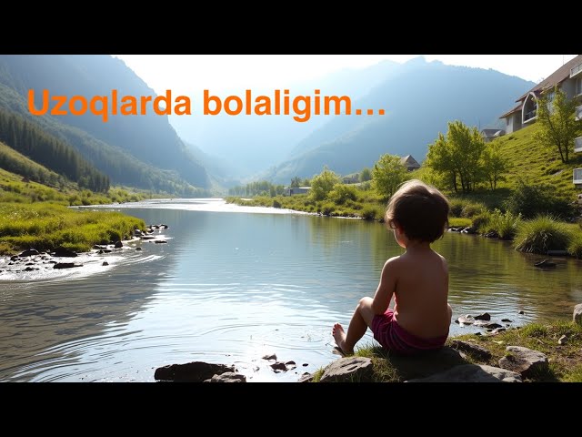 Uzoqlarda bolaligim (Official Music Video) | Bolalikni, yoshlikni, ota-onani sog'inib | Orzibobo