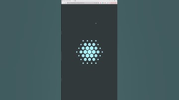 Hexagon Loading Animation In HTML CSS #shorts #html #css #trending #tutorial #coding