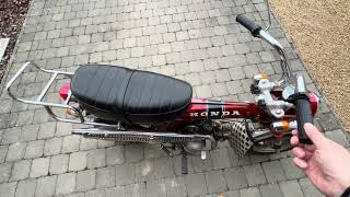 Honda Dax ST50 (50 CC) exhaust sound
