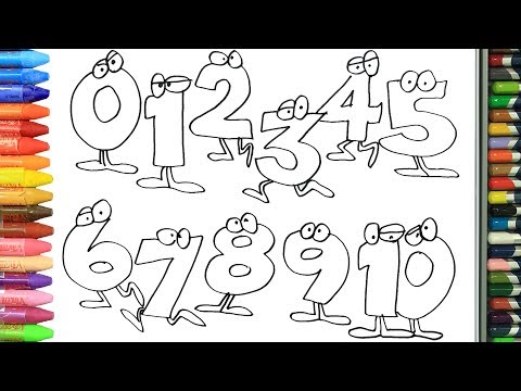 Wideo: Jak Narysować Piękne Liczby