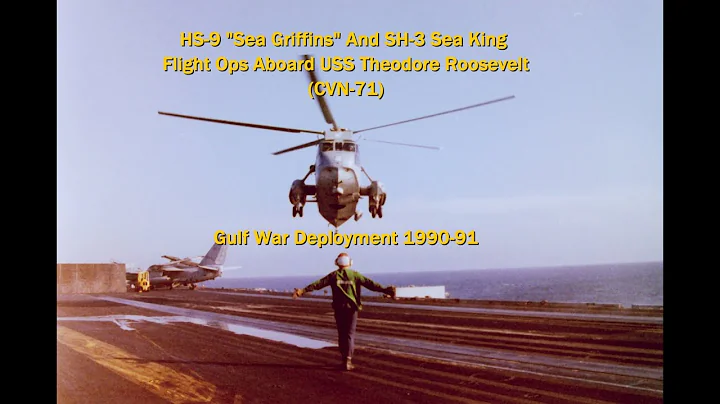 HS 9 Sea Griffins & SH 3 Sea King Flight Ops Aboar...