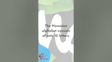 The Fascinating Truth About the 12 Letters of the Hawaiian Alphabet #shorts #dailyvlog #ytshorts