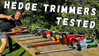 The Best Battery Hedge Trimmers Tested! Which Should you BUY?