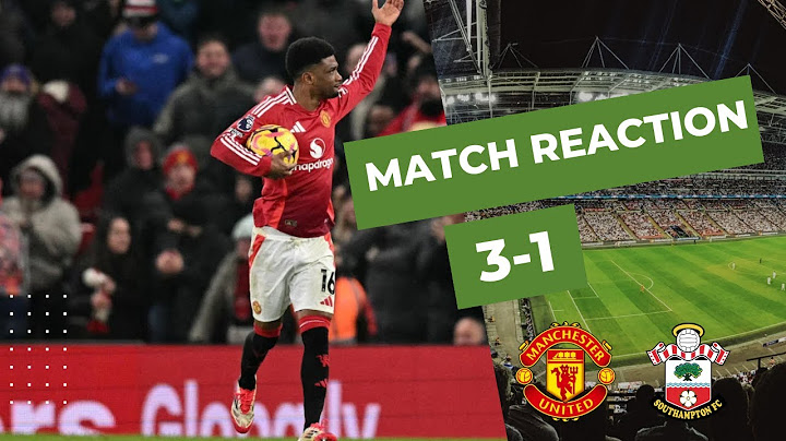 AMADNESS: The Ultimate match winner, Hattrick Hero | MAN UTD 3-1 SOUTHAMPTON