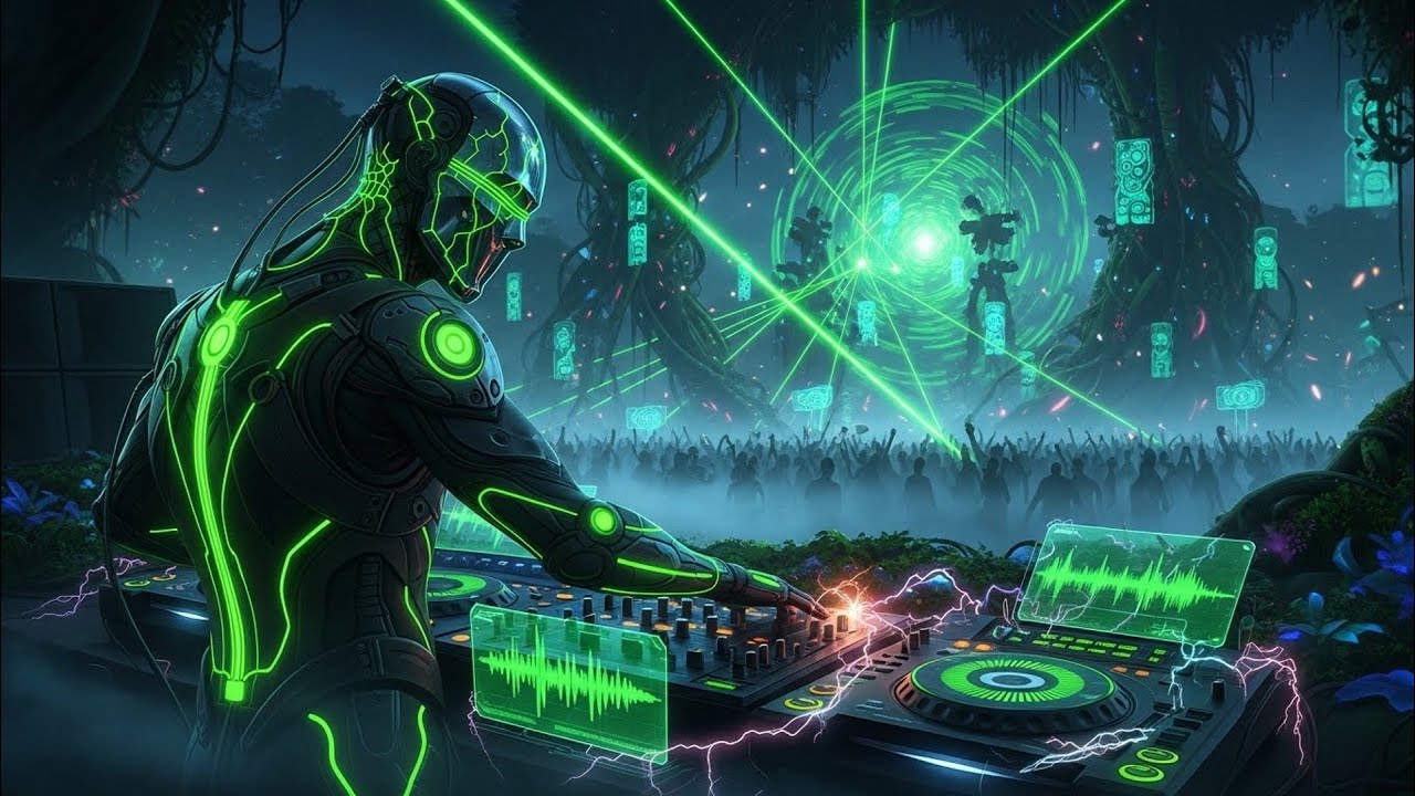 Vault Rave DJ Techno Rave • Hard 303 Power • by Techno Vault FM - YouTube