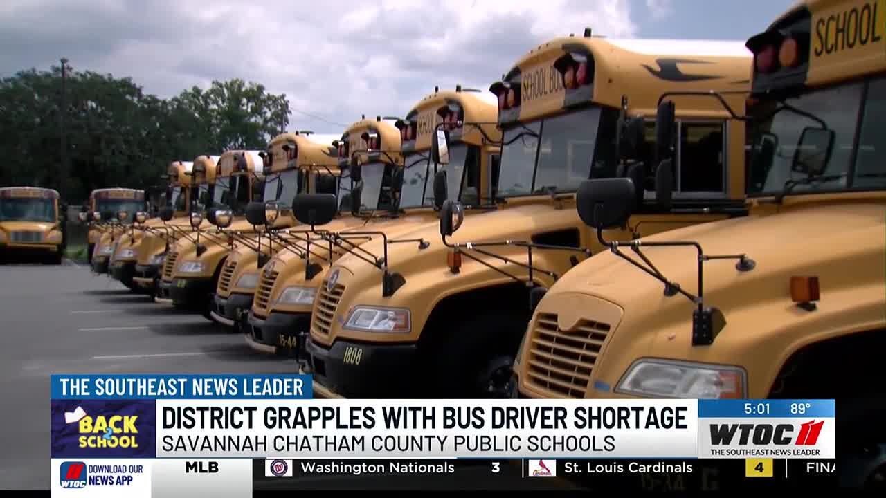 SCCPSS bus drivers prepare for back-to-school amid driver shortage ...