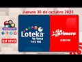 ¡No te pierdas el sorteo en vivo de Loteka y La Primera! 🎰 | Jueves 30 de octubre de 2025 a las 7:55 PM
