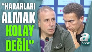 Beşiktaş 2-2 Trabzonspor Valerien Ismael / Abdullah Avcı Maç Sonu Basın Toplantısı / A Spor