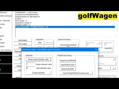VAG K CAN Commander 5.5 port settings