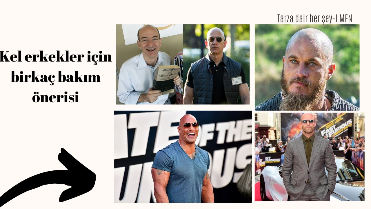 Kel erkekler için birkaç bakım önerisi- Kel erkeklere tavsiyeler-Kel erkekler için imaj