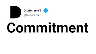 Commitment Meaning In Marathi
