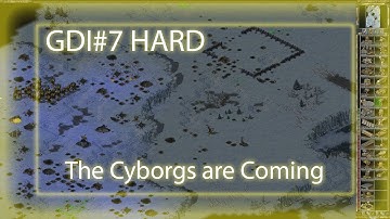 C&C2 Tiberian Sun Firestorm - mission 7 The Cyborgs are Coming[Hard difficulty]